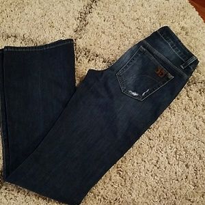 High waisted bootleg joe jeans maggie